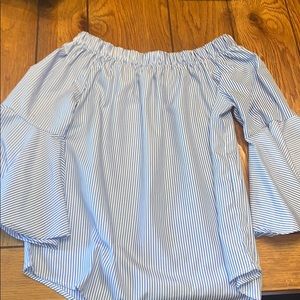Off the shoulder shirt